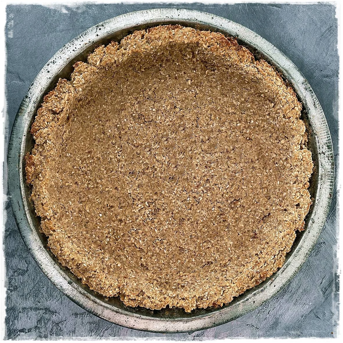 Oat and Applesauce Pie Crust Easy Vegan Recipe from Planted365