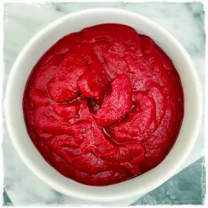 Roasted Beet Sauce for Pasta or Pizza Vegan Gluten-Free Recipe from Planted365