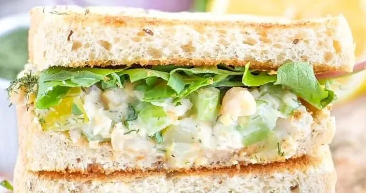 Image for Vegan Chickpea Salad Sandwich
