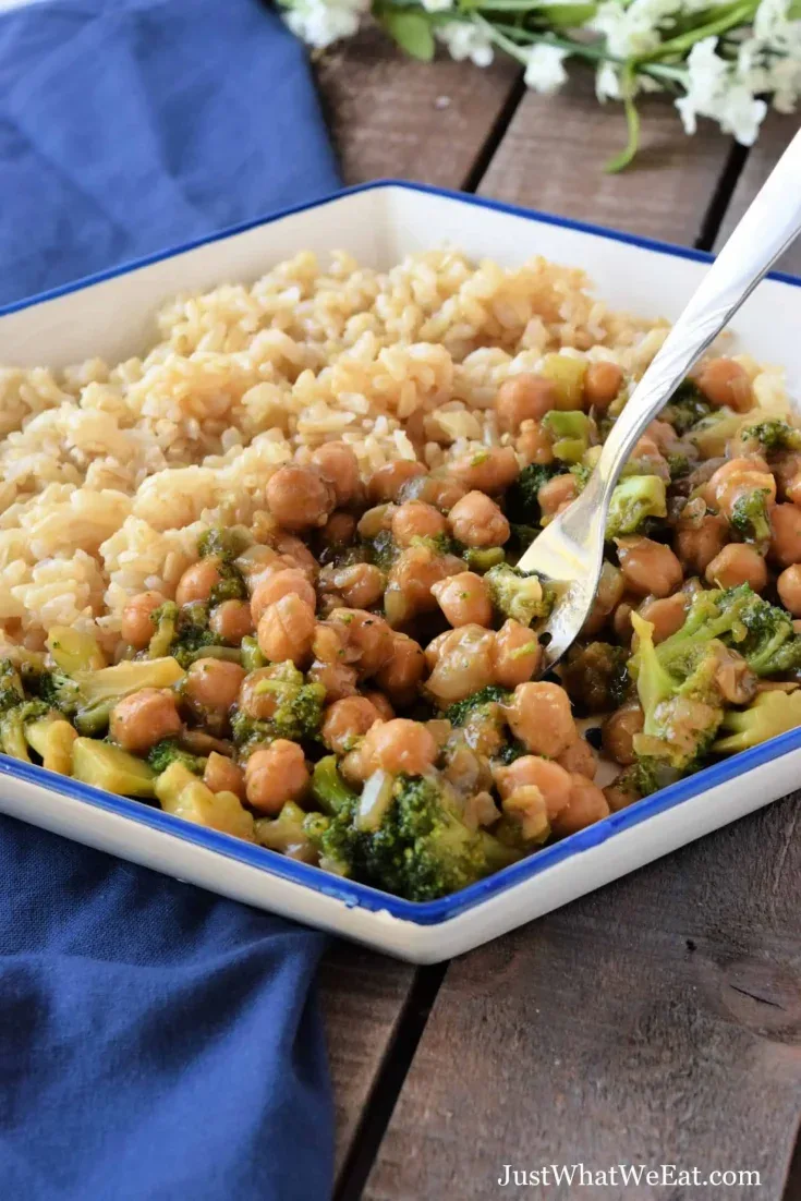 Image for Asian Chickpeas and Broccoli &ndash; Gluten Free, Vegan, Soy Free