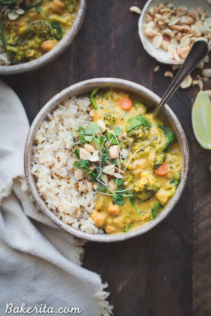 Image for Vegan Broccoli Chickpea Curry