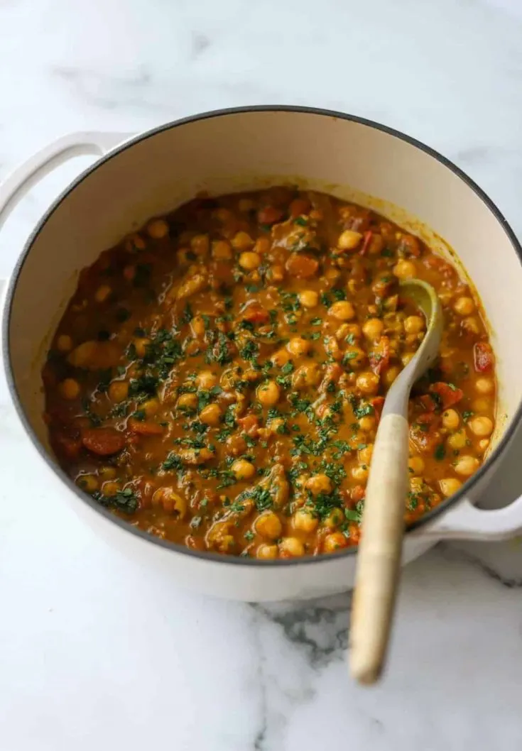 Image for Chickpea and Spinach Curry - The Healthy Epicurean