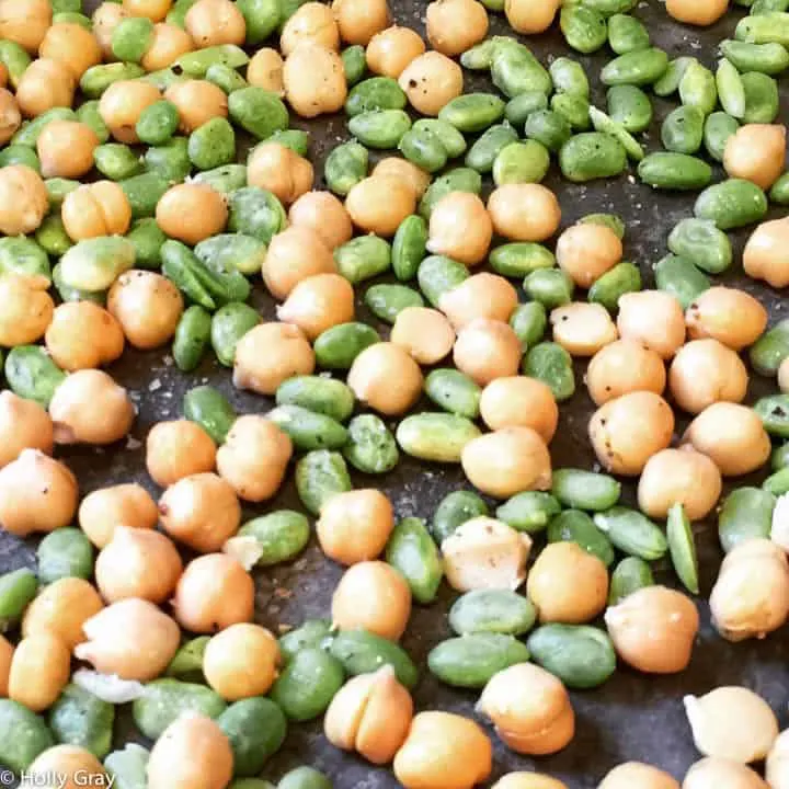 Image for Roasted Chickpeas and Edamame