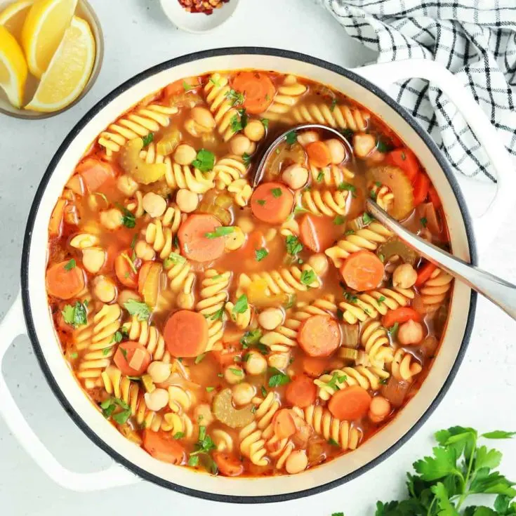 Image for Chickpea Noodle Soup