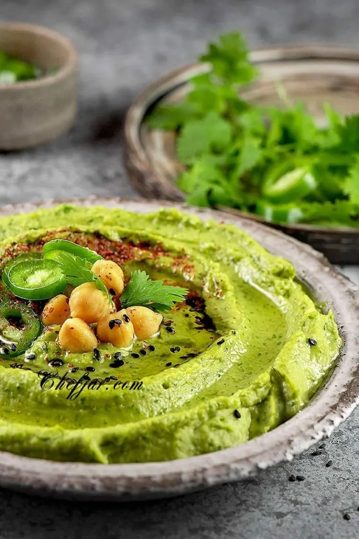 Image for Cilantro Jalapeno hummus