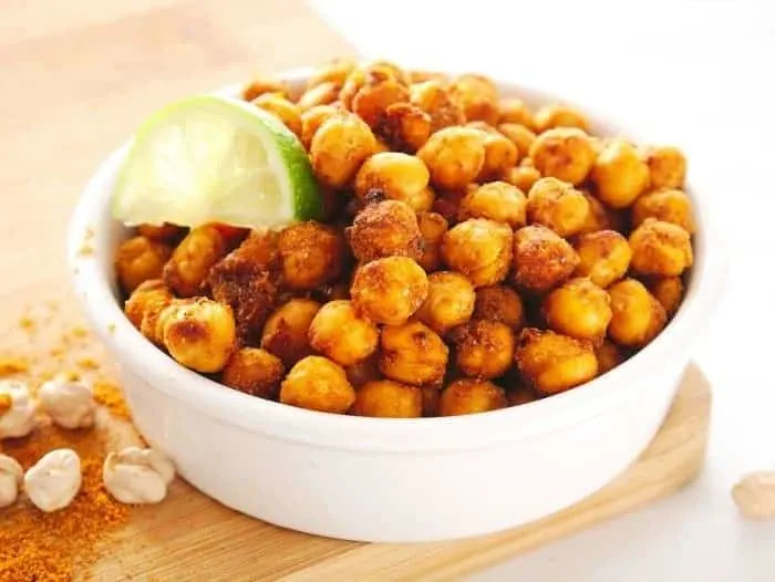Image for Air Fryer Chickpeas Tossed in Taco Seasoning are the Bomb!