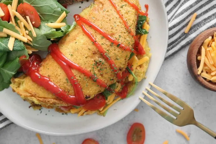 Image for Easy Vegan Omelet