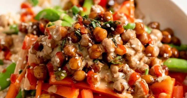 Image for Teriyaki Chickpea Rice Bowl