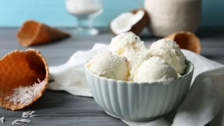 Image for Dairy-Free Vanilla Coconut Ice Cream