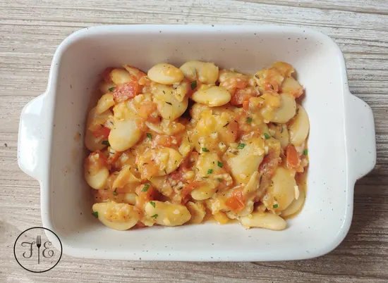 Image for Saut�ed White Beans with Tomatoes & Garlic