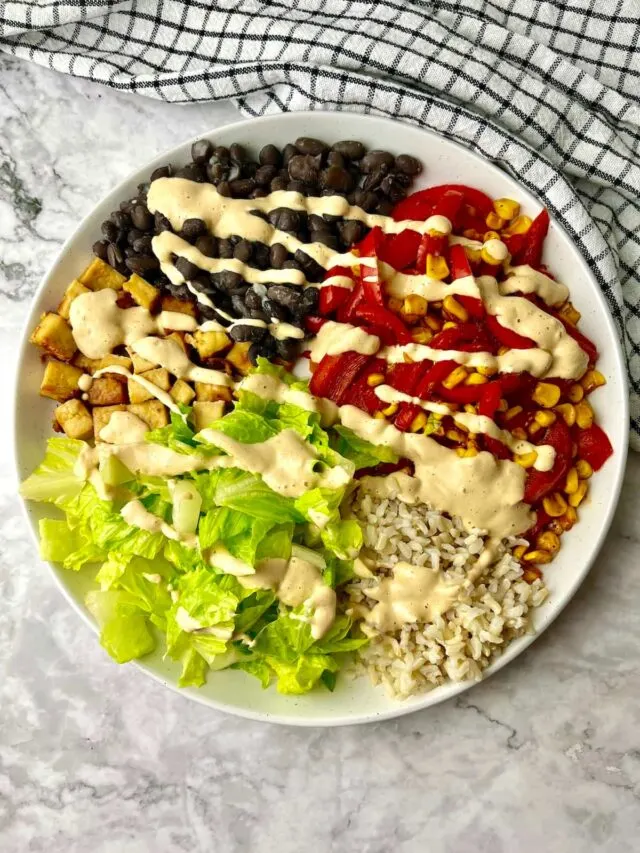 Image for High Protein Vegan Bowl