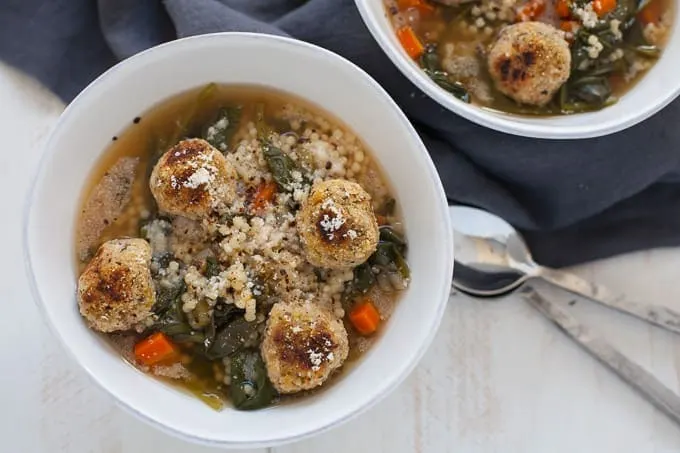 Image for Slow Cooker Vegan Italian Wedding Soup 