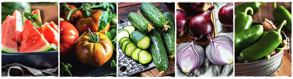 Watermelon Gazpacho Soup Vegan Plant Based Recipe Fresh Raw Food Planted365